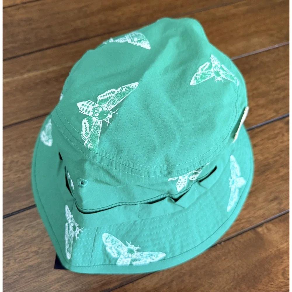 DOOM'S DAY Death Moth Boonie Bucket Hat L/XL Green